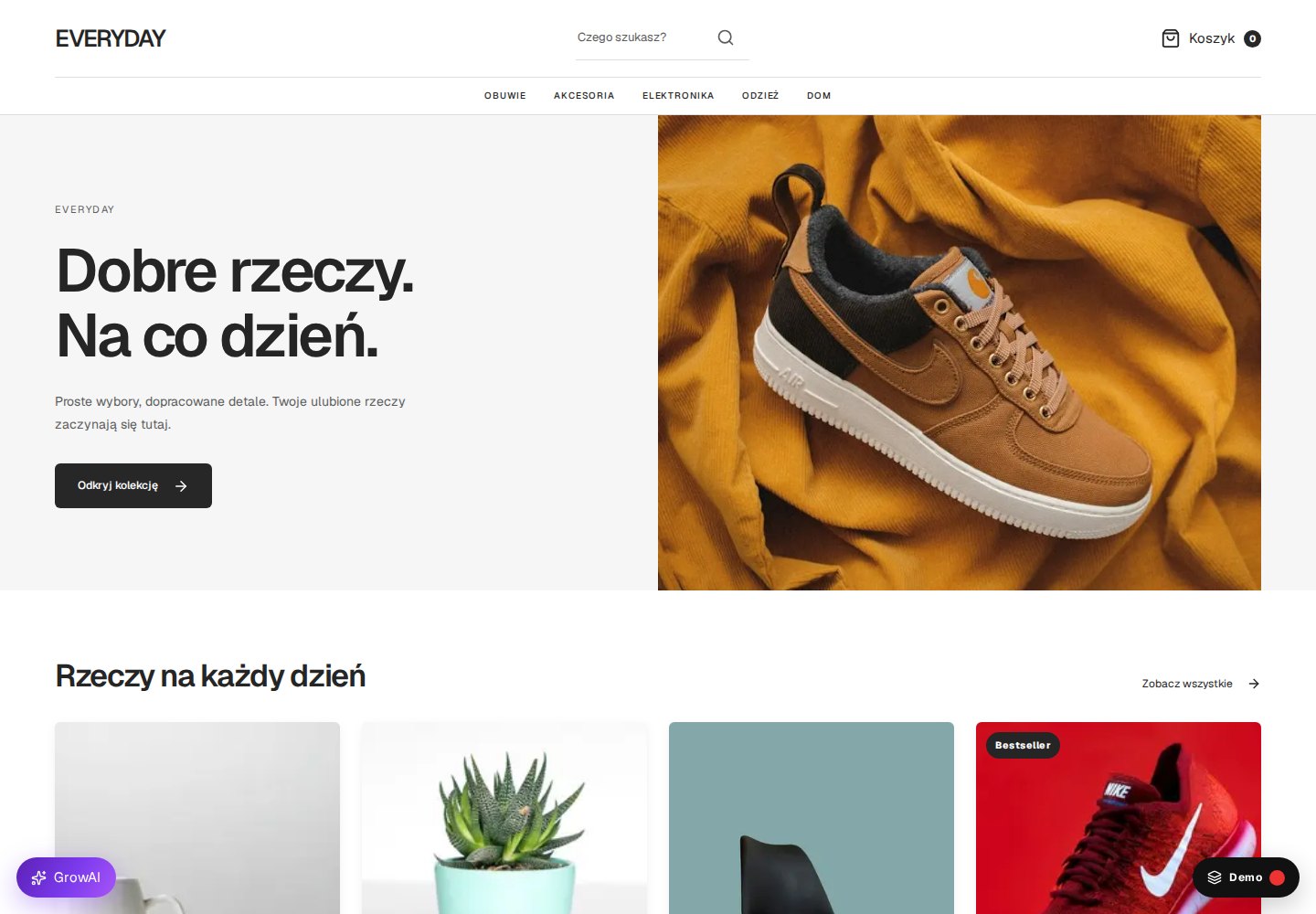 Twój projekt na żywo